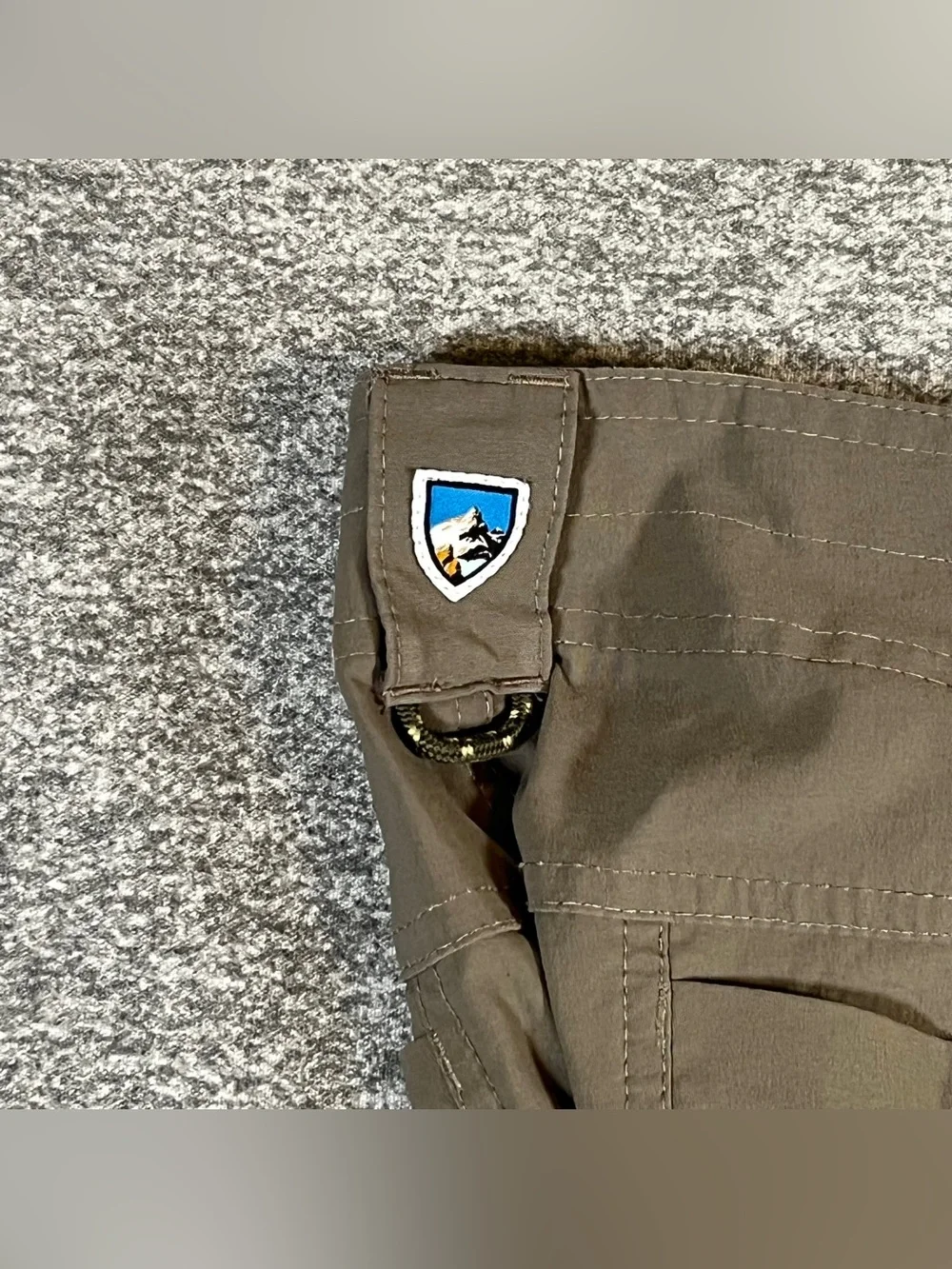 Kuhl Shorts Adult 33 Brown Renegade Short Pockets Hiking Outdoor Stretch Mens